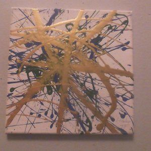 "Asterisk Leader" Acrylic Painting By Artist Thomas Finch